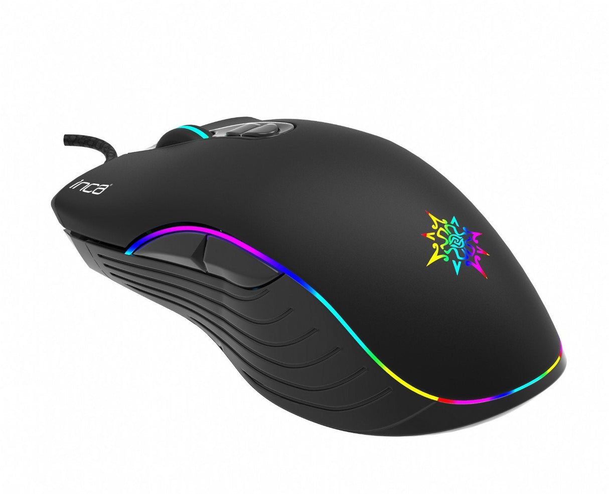Inca Gaming Raton Img-Gt15 4800 Dpi, Rgb, 7 Botones, Usb