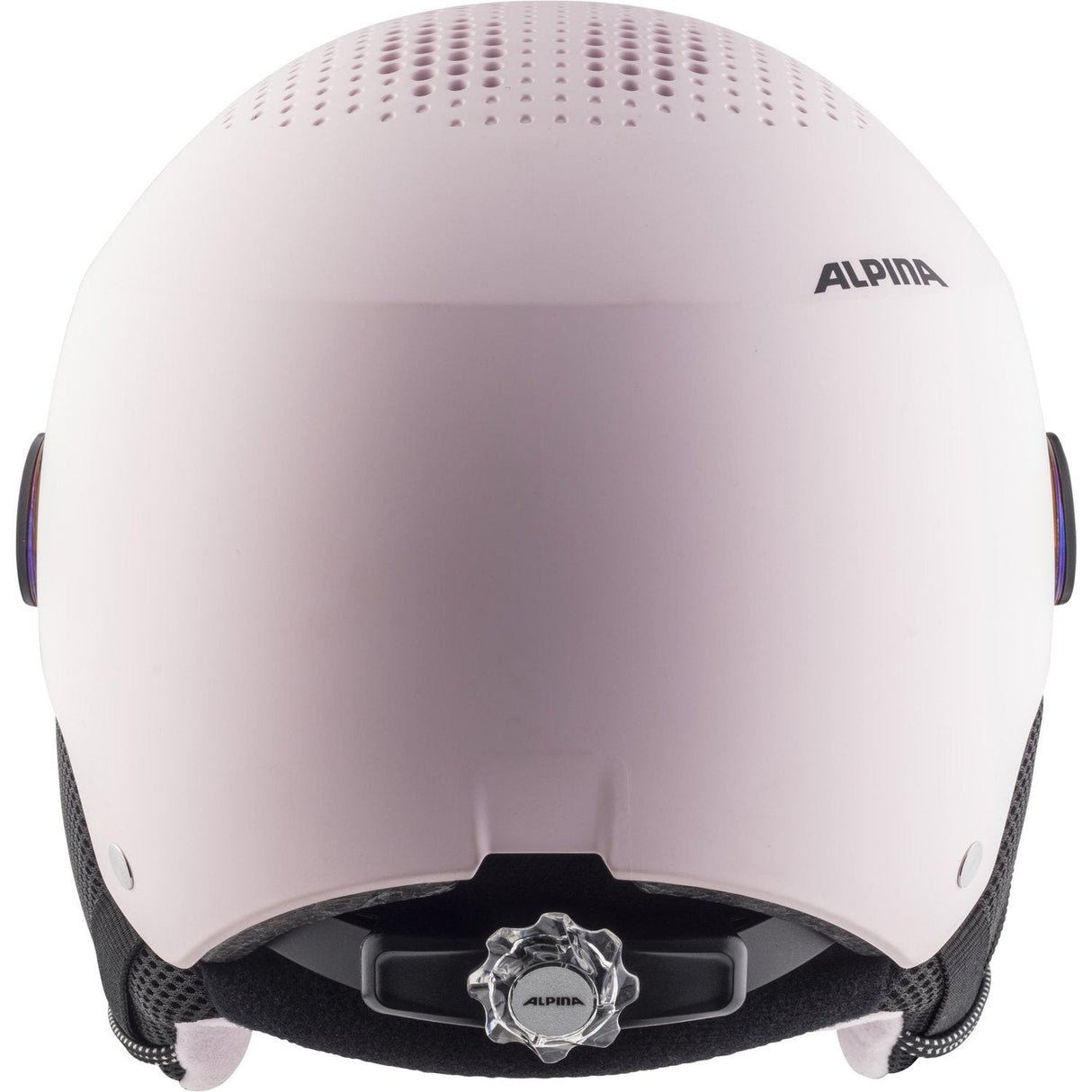 Casco De Invierno Alpina Zupo Visor Q-Lite Rose Matt 51-55