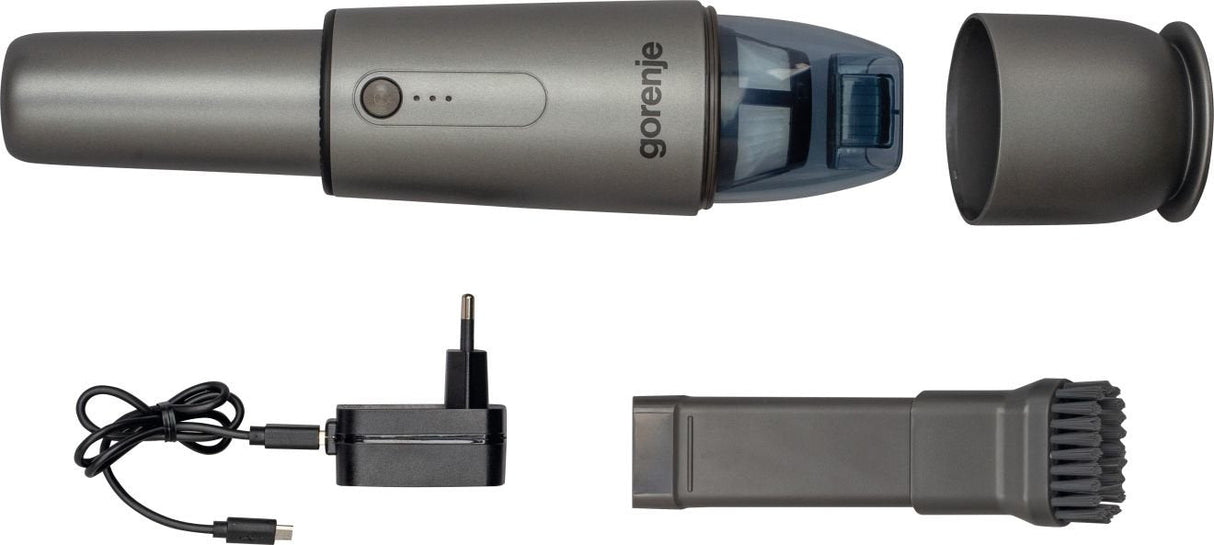 Aspiradora Gorenje Mvc72hga, De Mano, Autonomía 12 Min, Contenedor De Polvo 0,1 L, Tiempo De Carga 4 H, Antracita