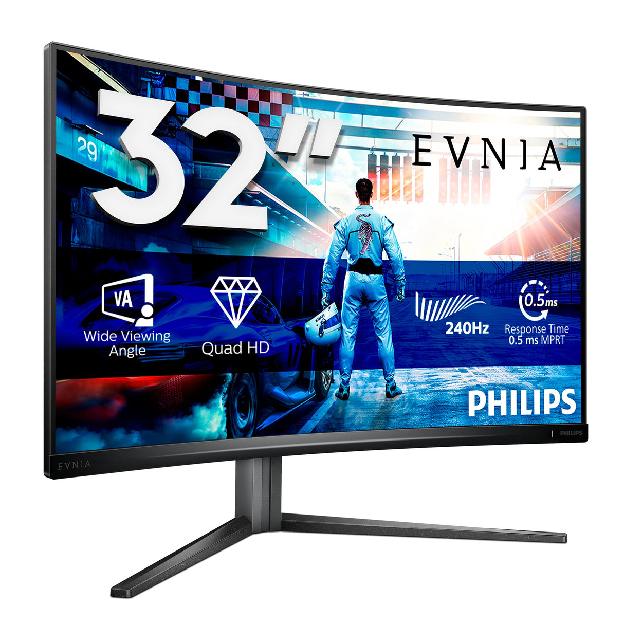 EAN 8712581799564 - Philips Evnia 5000 32M2C5500W/00 pantalla para PC 80 cm (31.5") 2560 x 1440 Pixeles Quad HD LCD Negro imagen 2