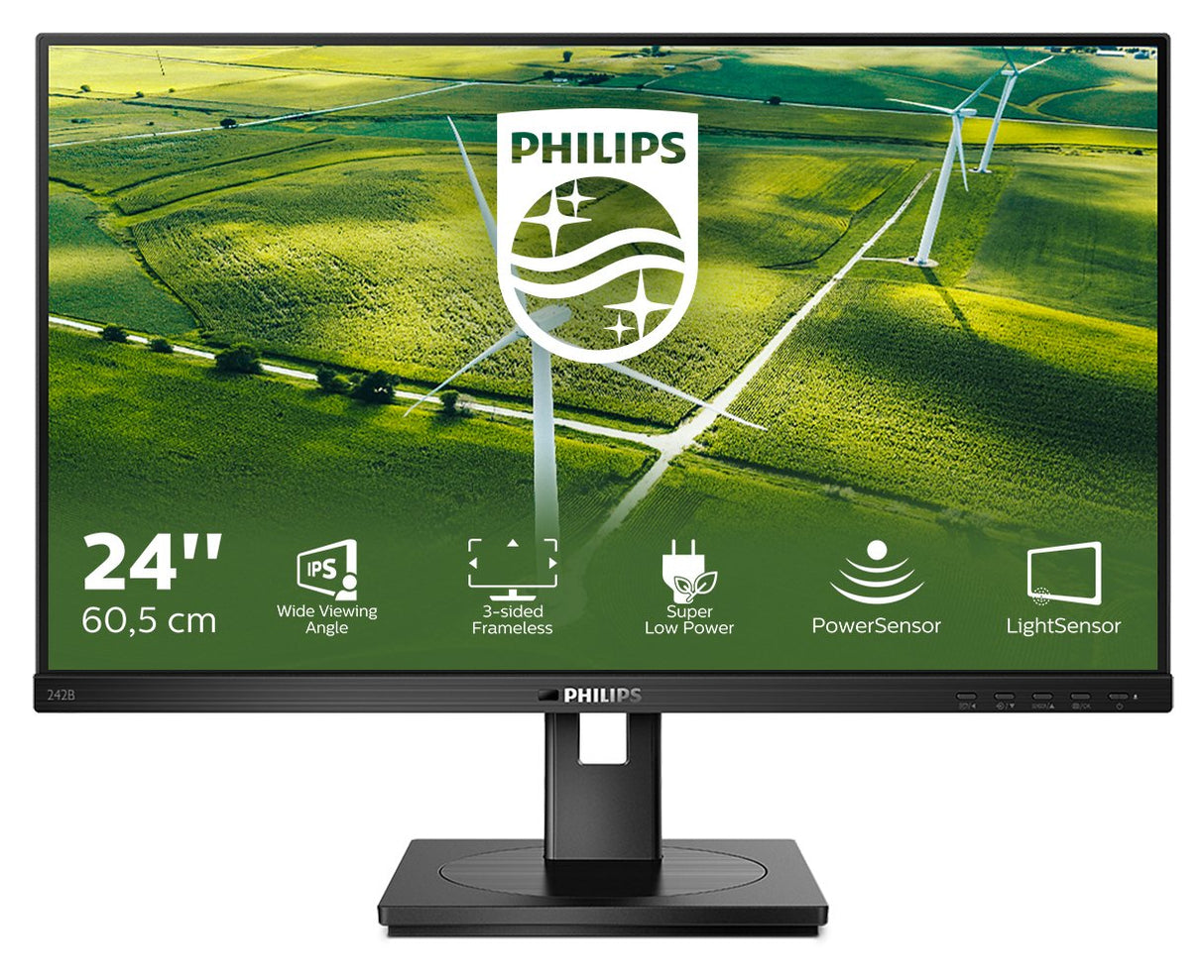 Philips 242b1g/01 Led Display 60,5 Cm (23.8") 1920 X 1080 Pixeles Full Hd Negro