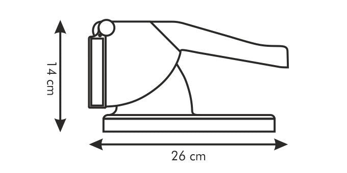 EAN 8595028429398 - Tescoma 643560 rebanadora Manual Blanco Plástico, Acero inoxidable imagen 2