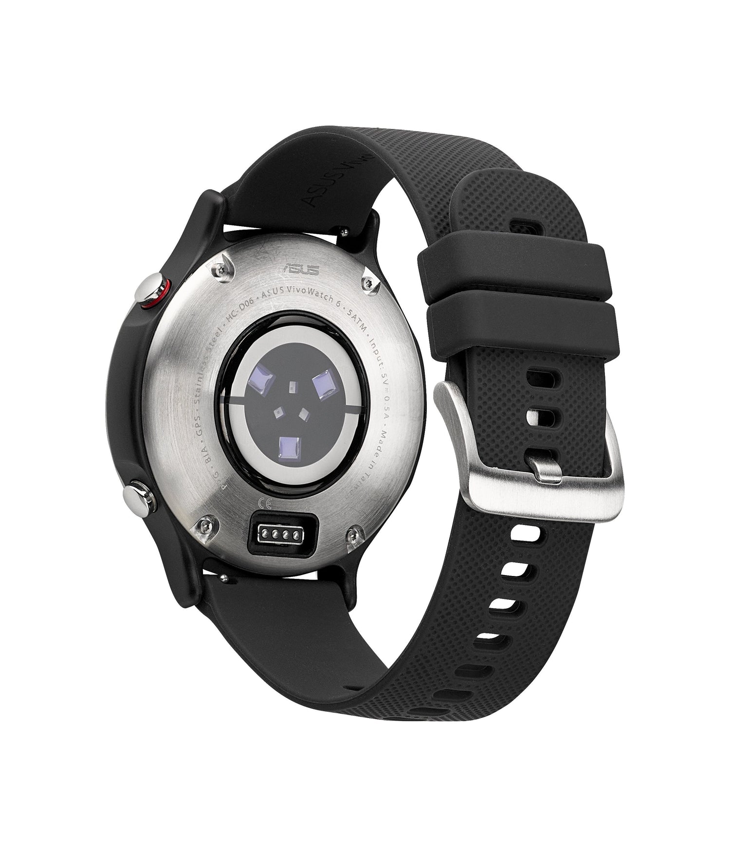 EAN 4711387575376 - ASUS VivoWatch 6 (HC-D06) 3,53 cm (1.39") AMOLED Digital 454 x 454 Pixeles Pantalla táctil Negro GPS (sat imagen 8