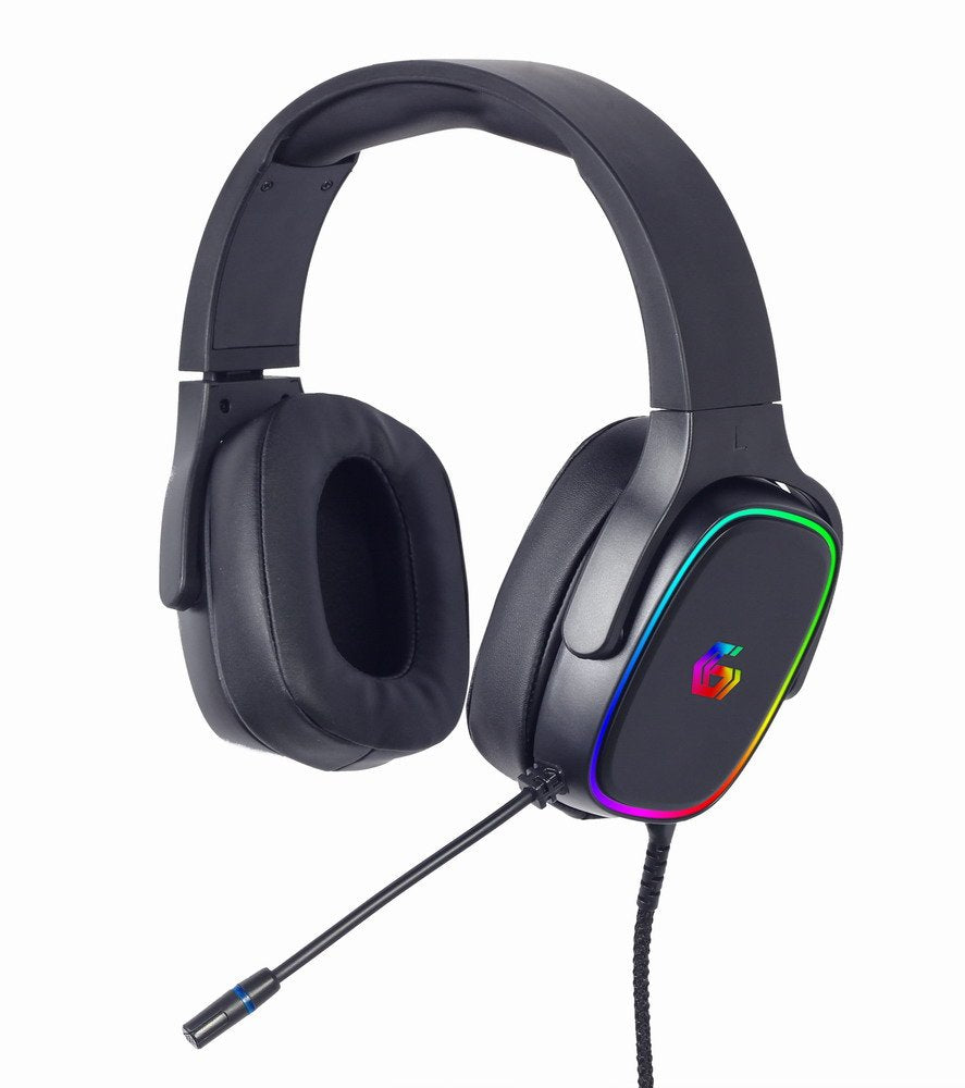 Auriculares Gaming Sonido Envolvente 7.1 Usb Con Retroiluminación Rgb