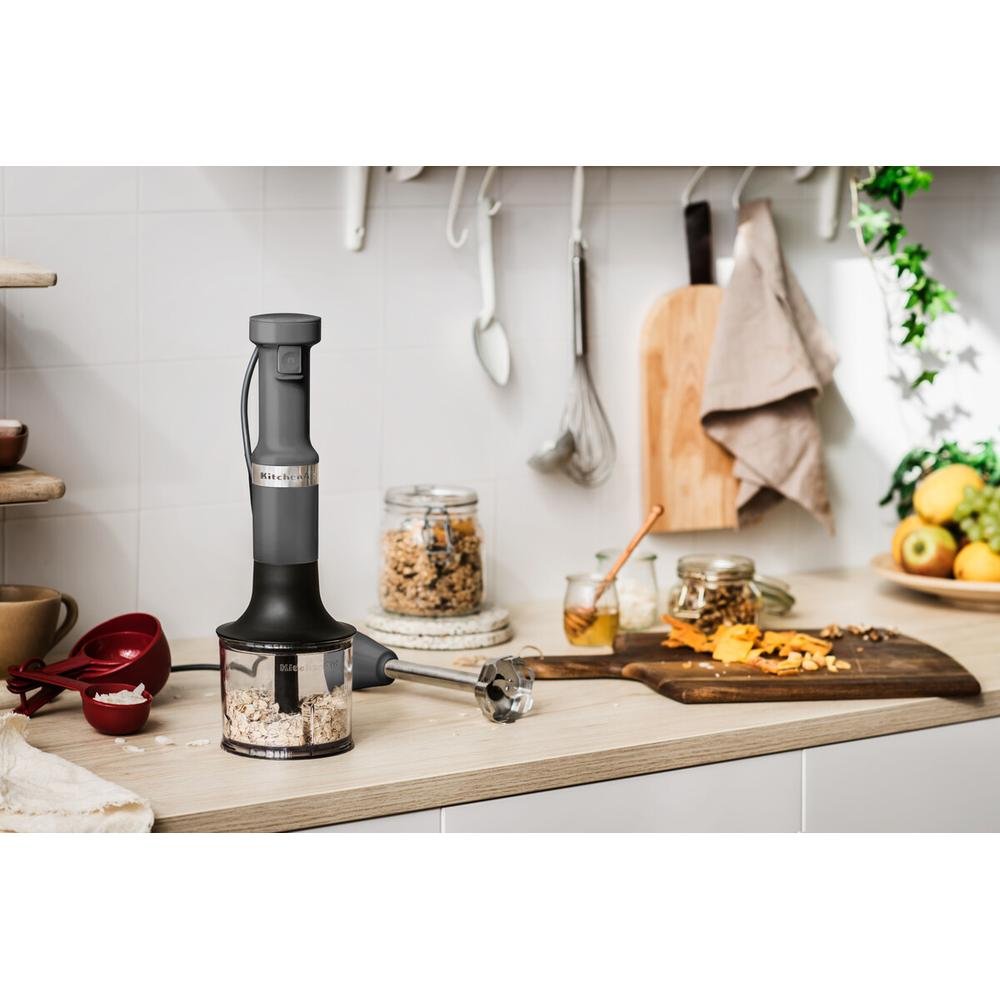 EAN 8003437619588 - KitchenAid 5KHBV83EDG 1 L Batidora de inmersión 180 W Gris imagen 3