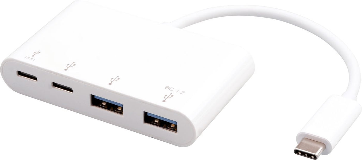 EAN 5704174838180 - eSTUFF ES625002 hub de interfaz USB 3.2 Gen 1 (3.1 Gen 1) Type-C 10000 Mbit/s Blanco imagen 2