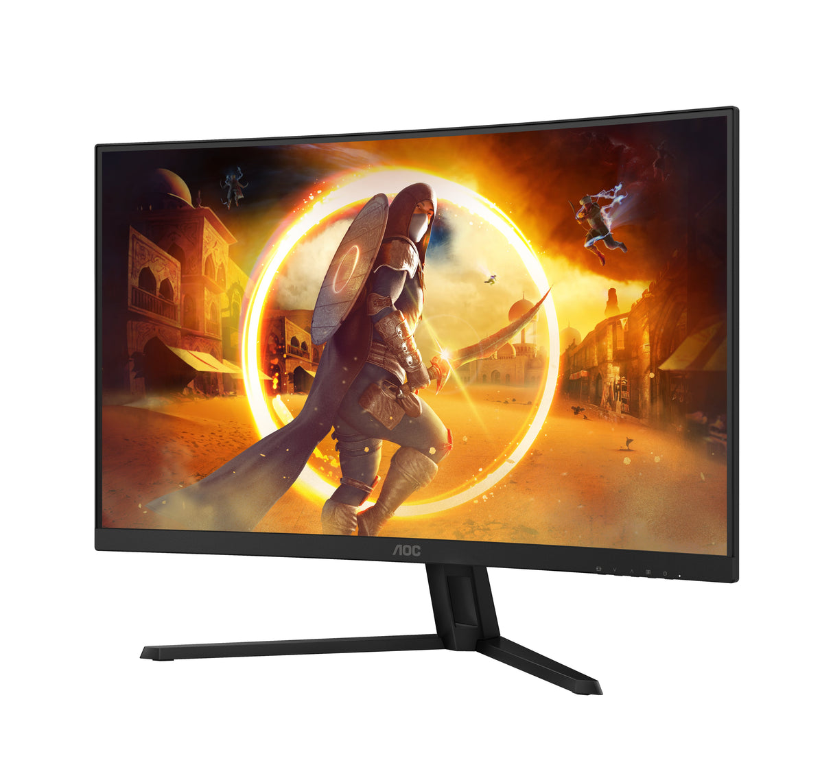 EAN 4038986182164 - AOC G4 CQ32G4VEAD pantalla para PC 80 cm (31.5") 2560 x 1440 Pixeles Negro, Gris imagen 9