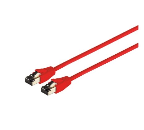 Cable De Red Cat8.1 Rj45 S Ftp Lzsh 5m Rojo