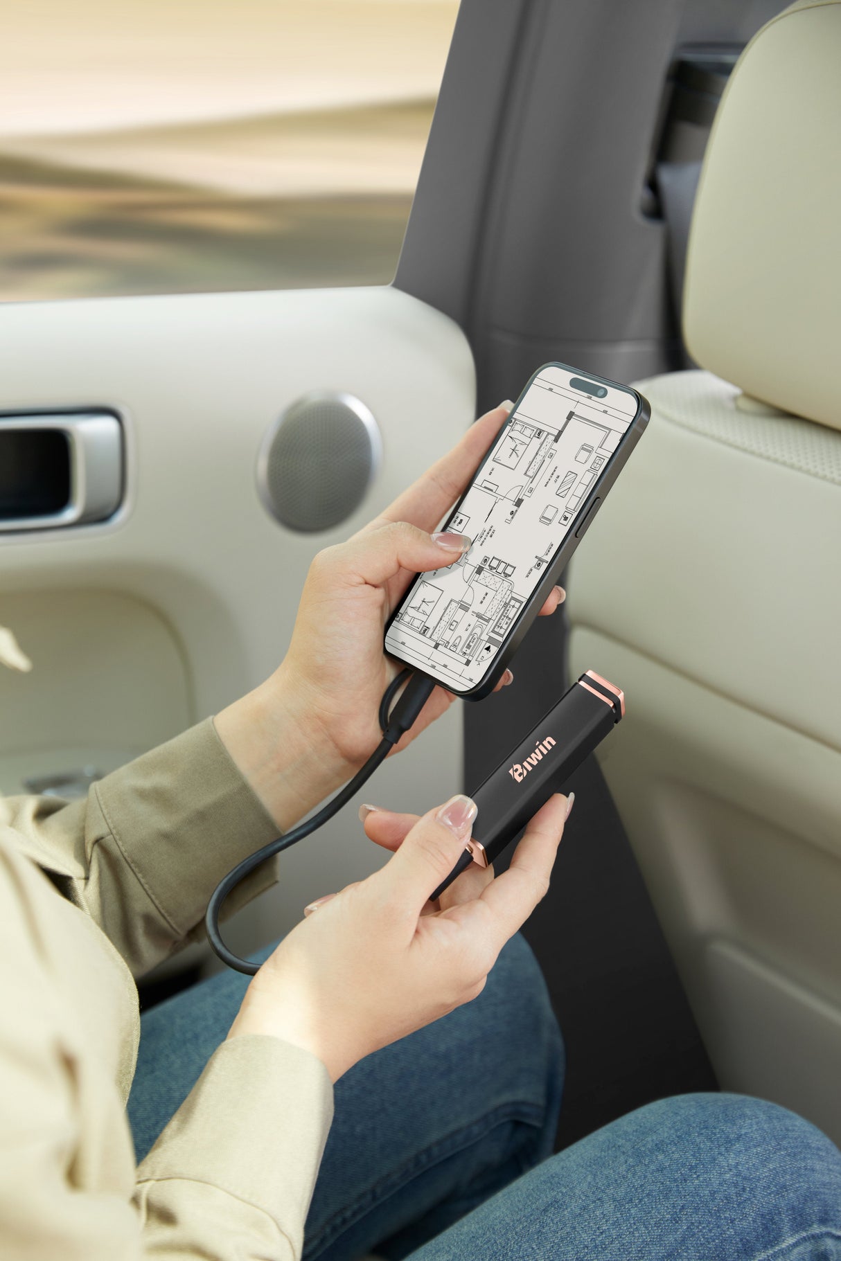 EAN 6955914623026 - Biwin PD2000 1 TB USB Tipo C USB 3.2 Gen 2x2 Azul imagen 12