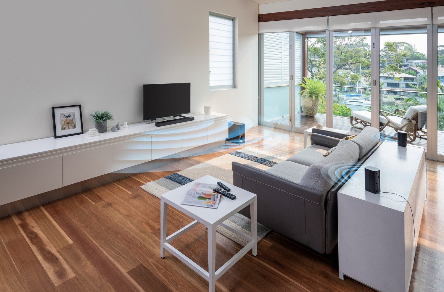 Sony Barra De Sonido + Sub 5.1 Bt 400w Dolby Usb Opt Negro Hts20r