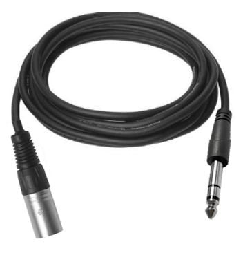 Vivolink Proaudxlrjacks1 Cable De Audio 1 M Xlr 6,35mm Trs Negro