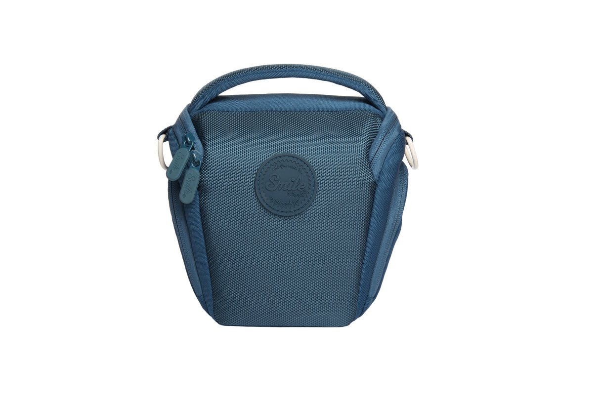 Bolsa Camara Foto Reflex  Dslr Smile Holster Azul