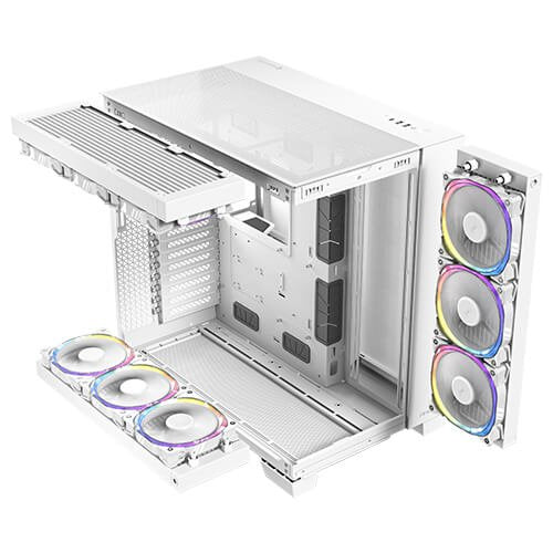 Caja Antec C8 Atx 2xusb3.0 /1xusbc Sin Fuente Blanca