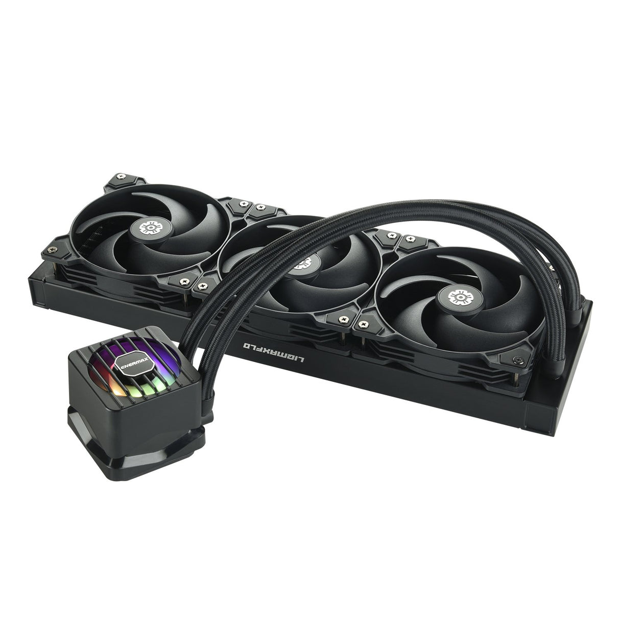 EAN 4713157727190 - Enermax LIQMAXFLO SR Procesador Kit de refrigeración líquida 12 cm Negro 1 pieza(s) imagen 4