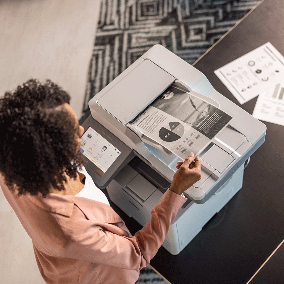 Impresora Brother Multifuncion Laser Monocromo Mfcl6910dn