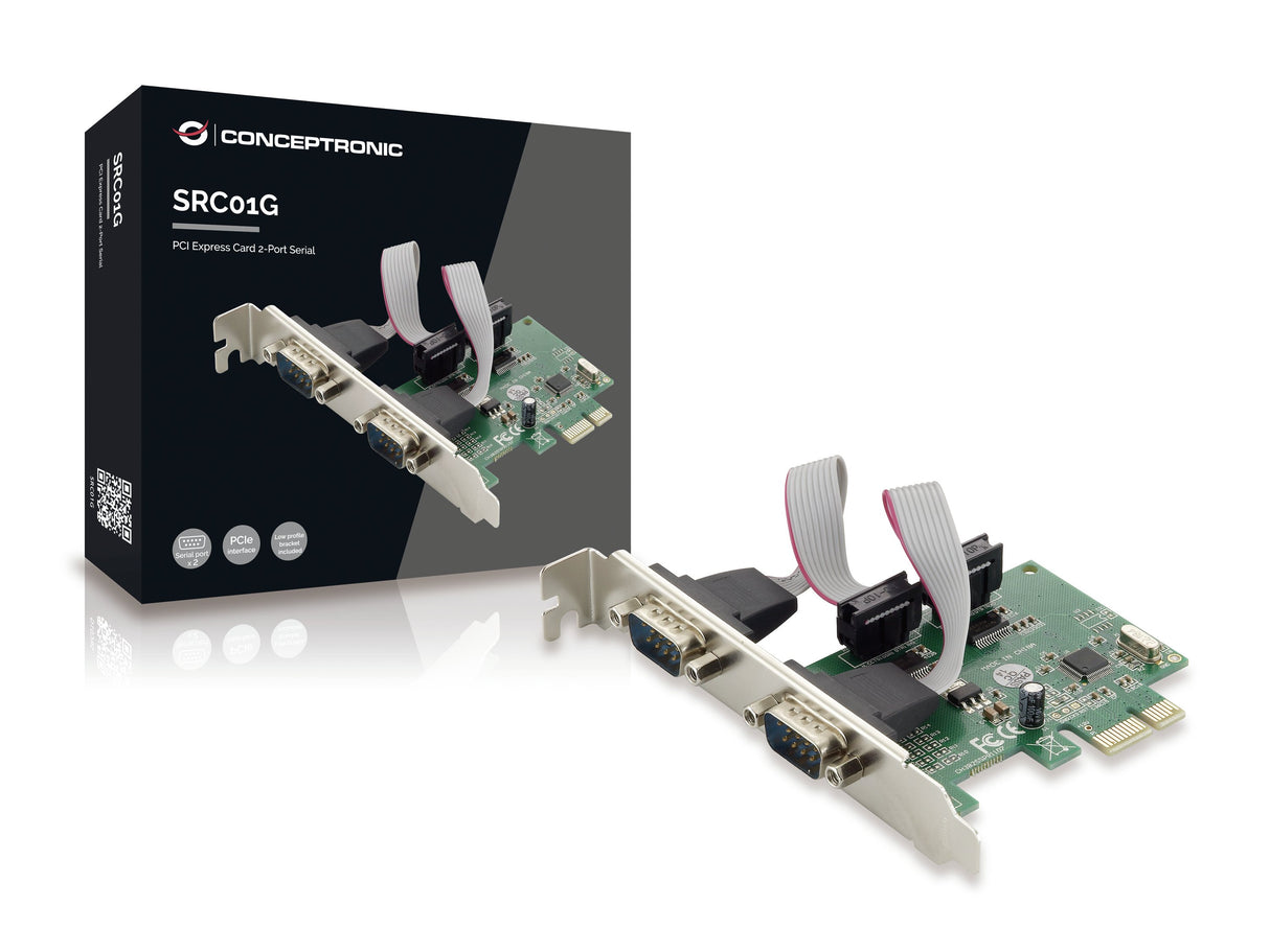 EAN 4015867207611 - Conceptronic SRC01G tarjeta y adaptador de interfaz Interno RS-232 imagen 2
