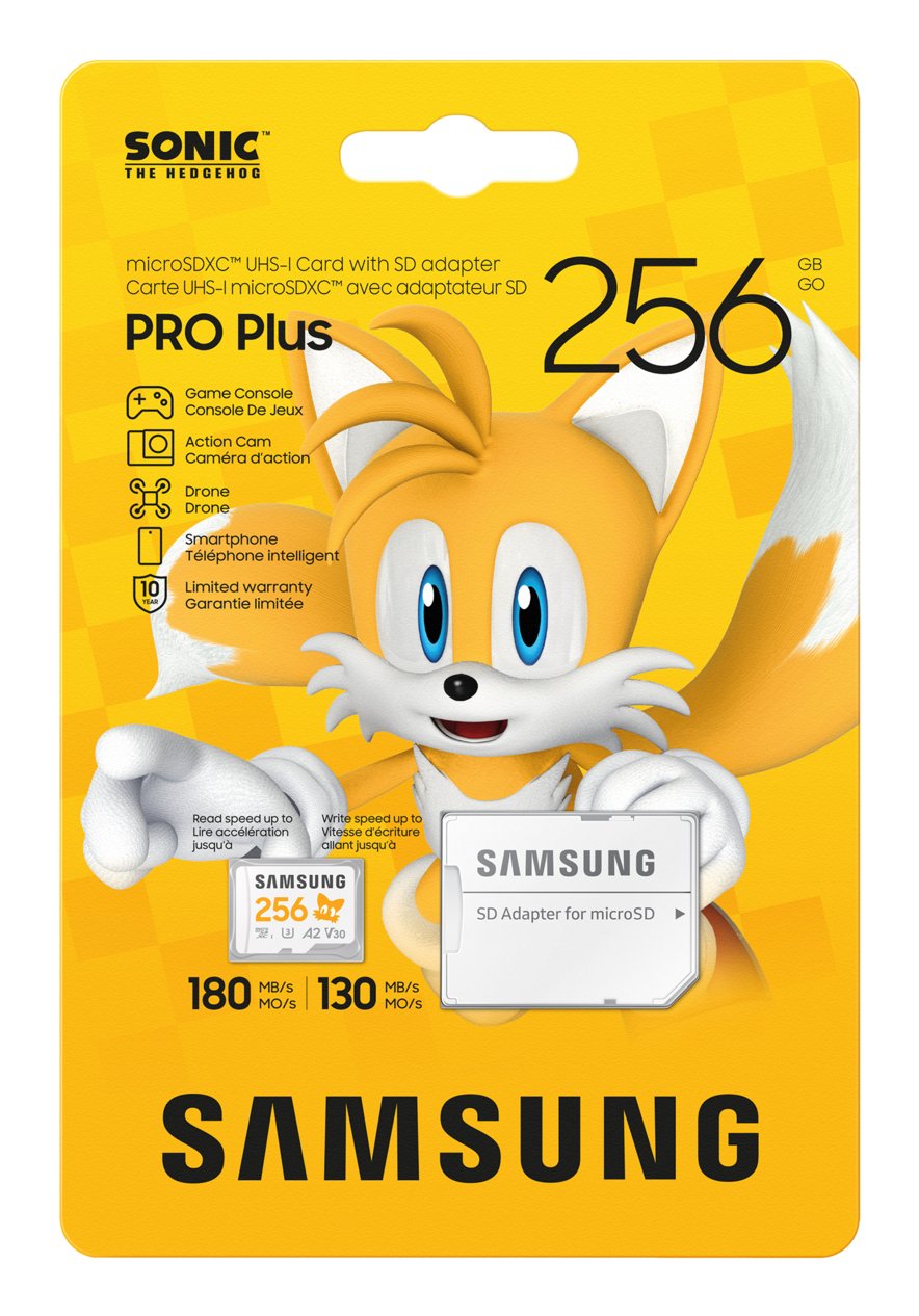 Sd Microsd Card 256gb Samsung Sonic Inkl. Adaptador Retail