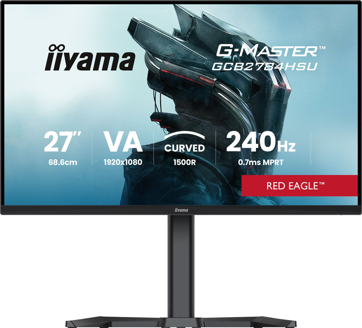 Iiyama 68.6cm 27" Gcb2784hsu-B1 16:9 2xhdmi+Dp+2xusb Va
