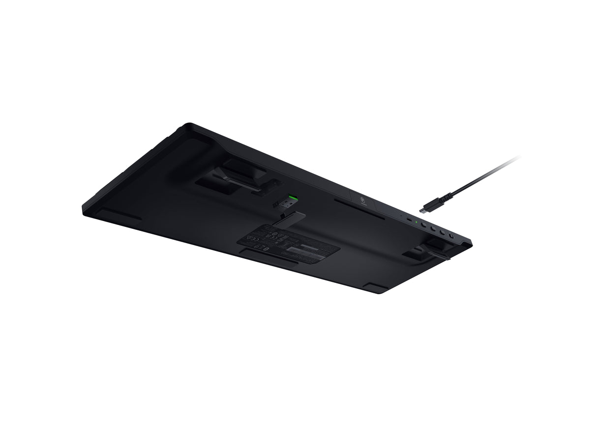 Teclado Inglés Razer Deathstalker V2 Pro Usb + Bluetooth Qwerty De Ee. Uu. Negro