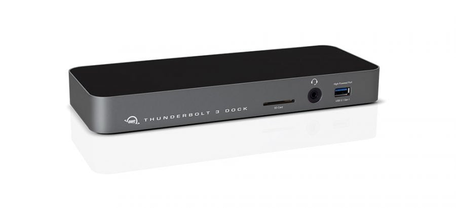 Owc Owctb3dk14psg Base Para Portátil Y Replicador De Puertos Alámbrico Thunderbolt 3 Gris