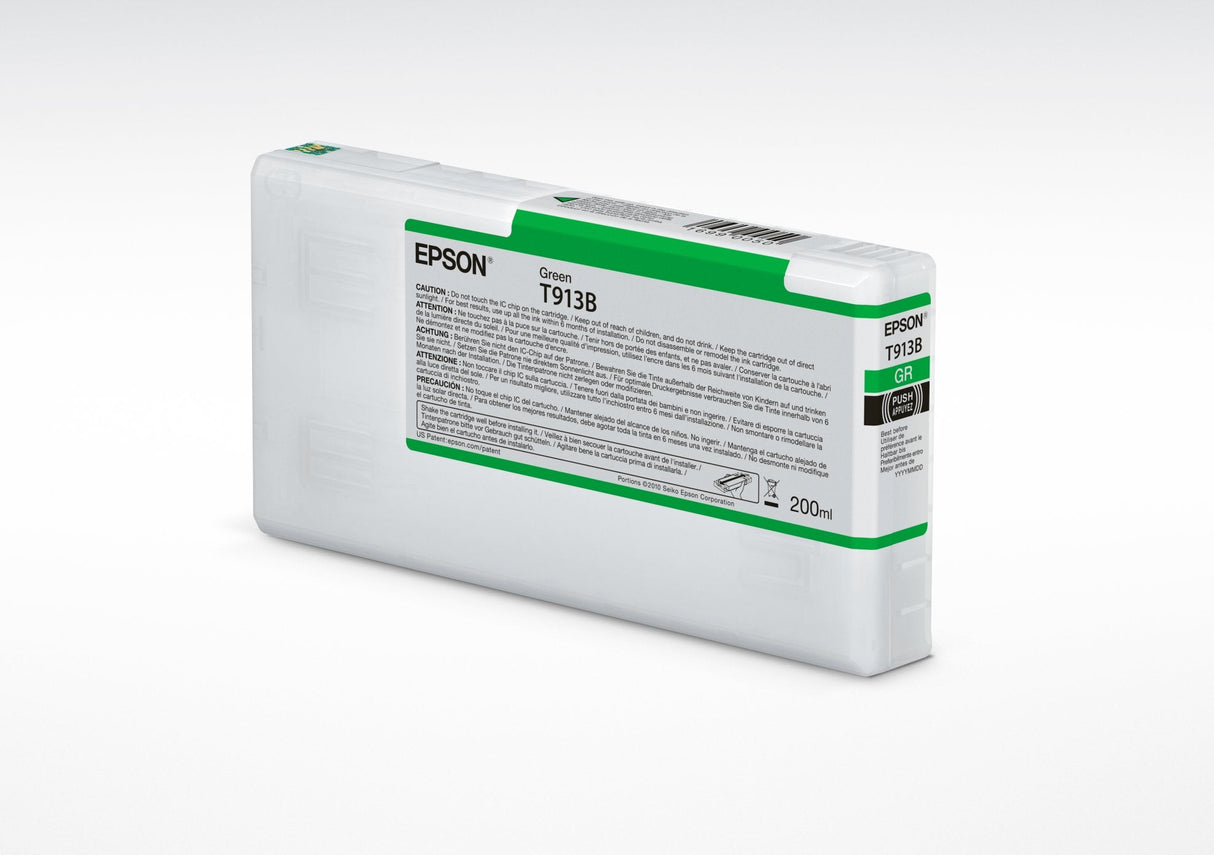 EAN 0010343930049 - Epson T913B cartucho de tinta 1 pieza(s) Original Rendimiento estándar Verde imagen 1