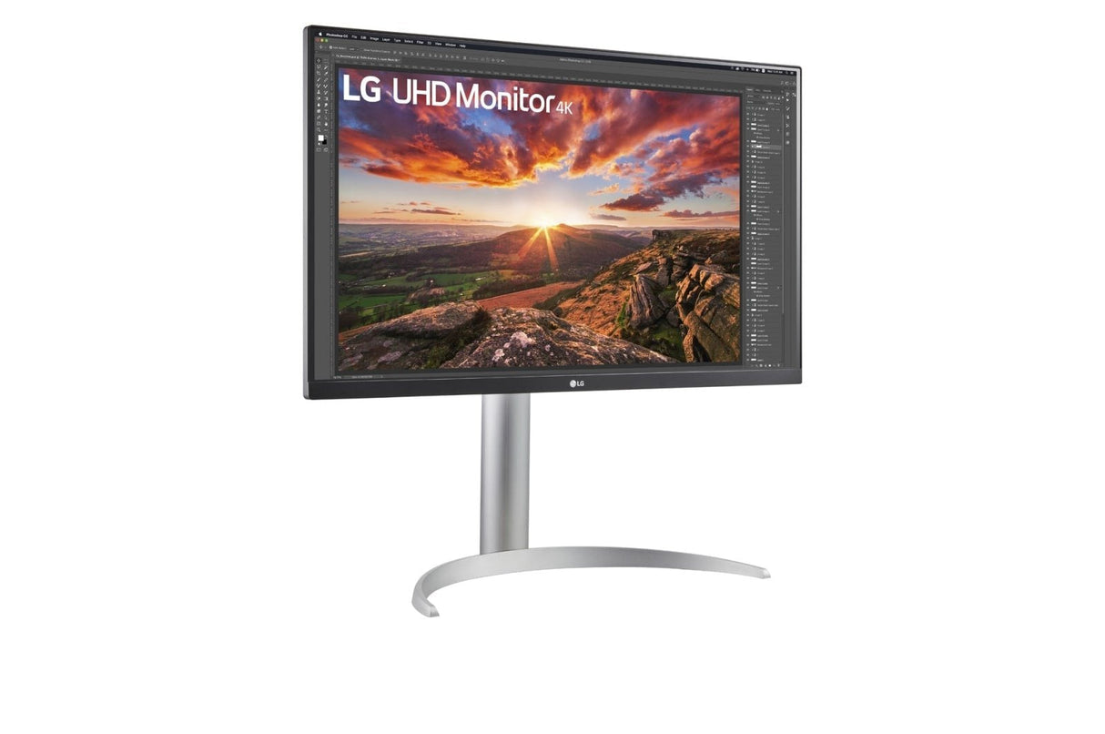 Lg 27up85np-W 68,6 Cm (27") 3840 X 2160 Pixeles 4k Ultra Hd Led Plata