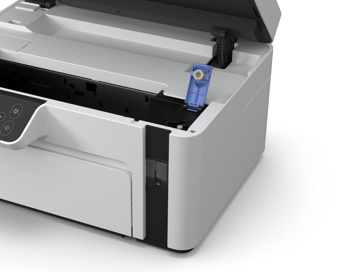 Impresora Epson Ecotank Mono M2120, 3 En 1, A4, 1200 X 2400 Ppp, 32 Ppm, Usb, Wi-Fi, 3 Aã±Os De Garantia Despues Del Registro.