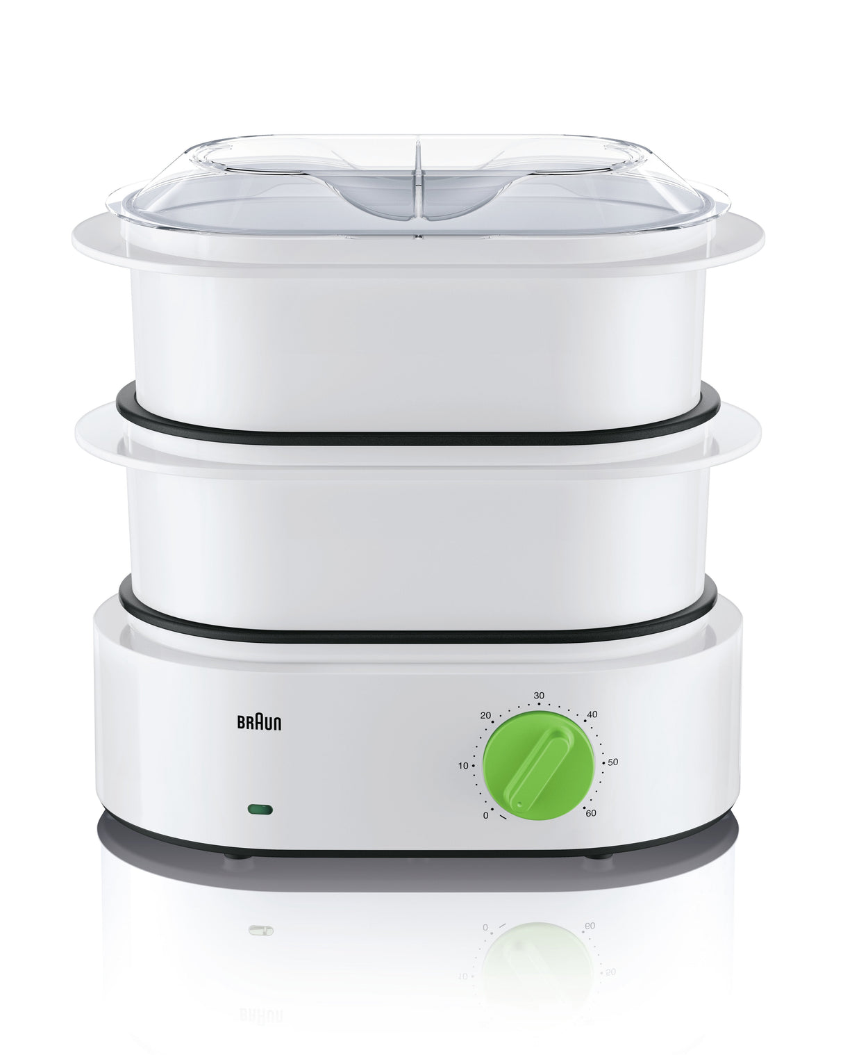 Braun Fs 3000 Vaporizador 2 Cesta(S) Encimera 850 W Verde, Blanco