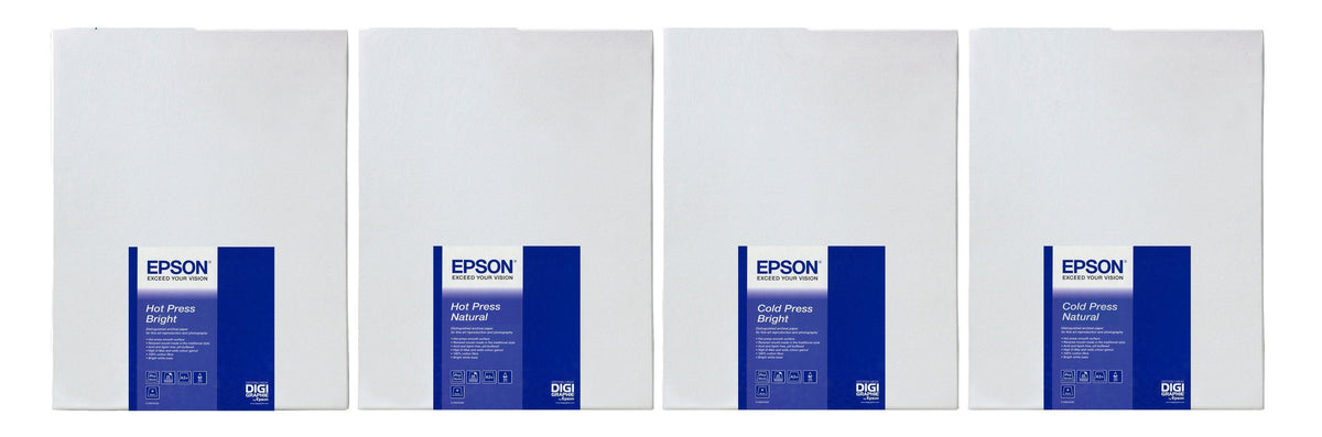 Epson Gf Papel Artístico Cold Press Bright 60&Quot X50'