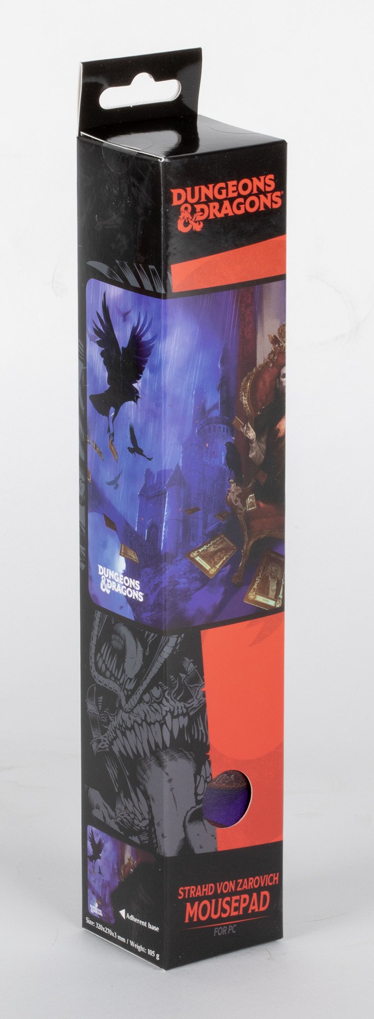 EAN 3328170292306 - Konix KX DND MOUSEPAD CURSE OF STRAHD Alfombrilla de ratón para juegos Púrpura, Rojo imagen 8