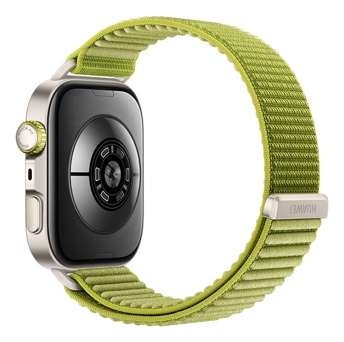 Smartwatch Huawei Watch Fit4 Pro, 3d Woven Verde Strap, Titanium Body, Seiya-B29