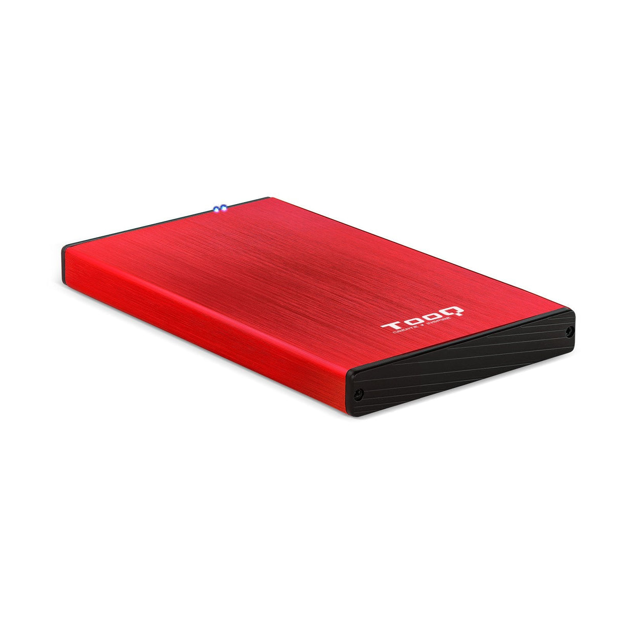 Tooq Carcasa Externa Hdd/Sdd 2.5" Hasta 9,5mm Sata Usb 3.0 - Rojo