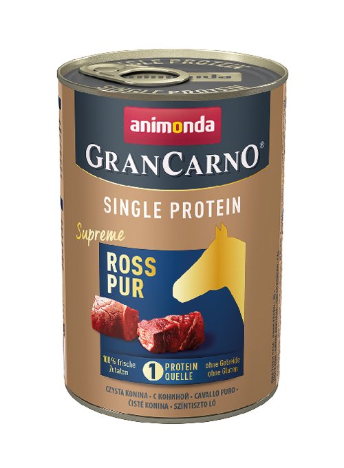 Animonda Grancarno Single Protein Smak: Konina - Puszka 400g