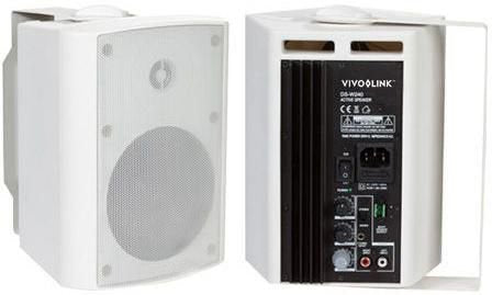Active Speaker Set, White. .
