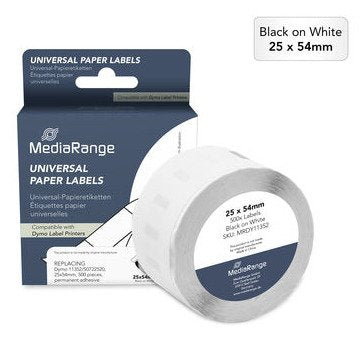 Mediarange Etiquetas De Papel Dymo 11352/S0722520 25x54mm 500st