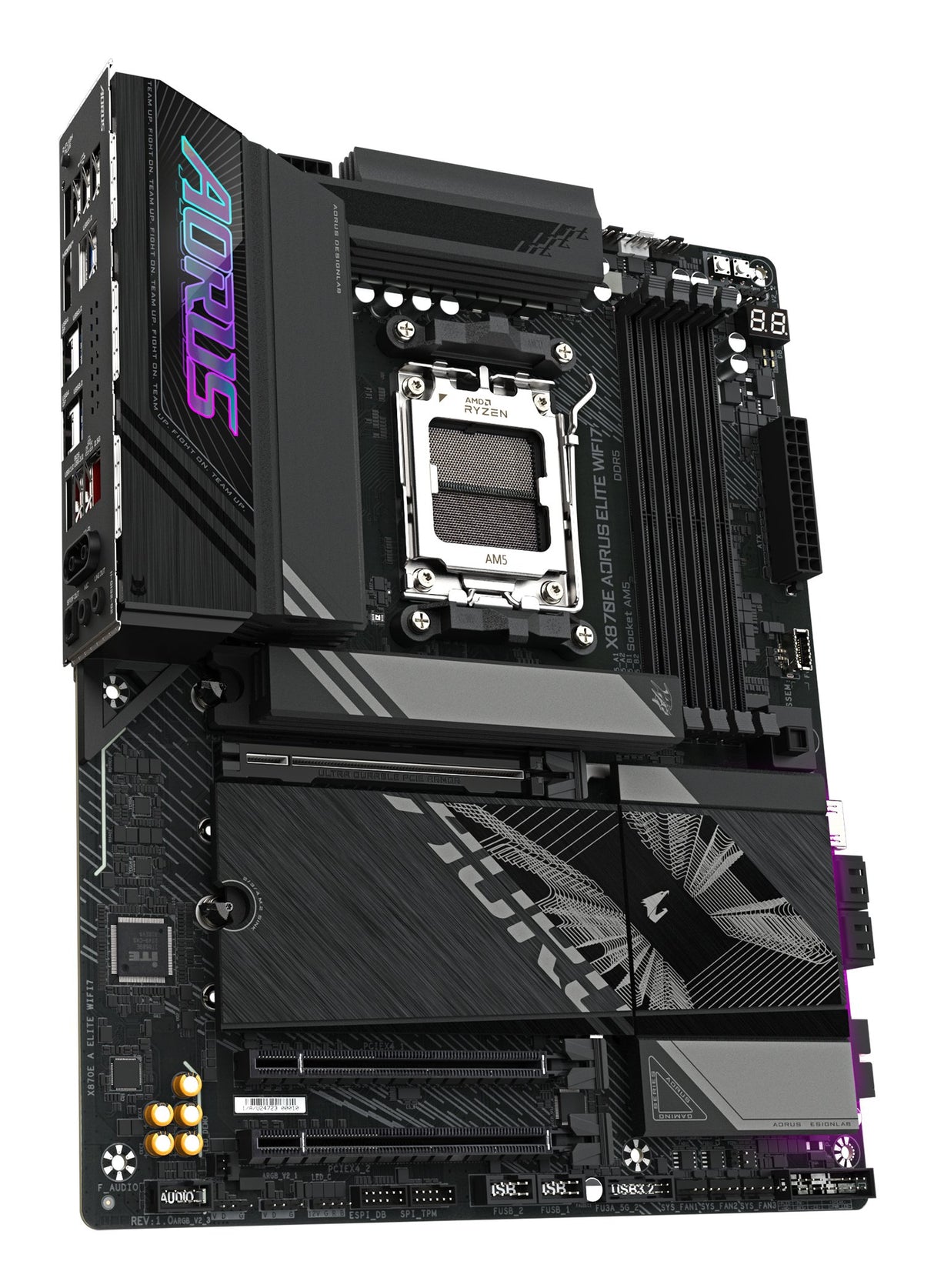 EAN 4719331864613 - GIGABYTE X870E AORUS ELITE WIFI7 AMD X870E Zócalo AM5 ATX imagen 3