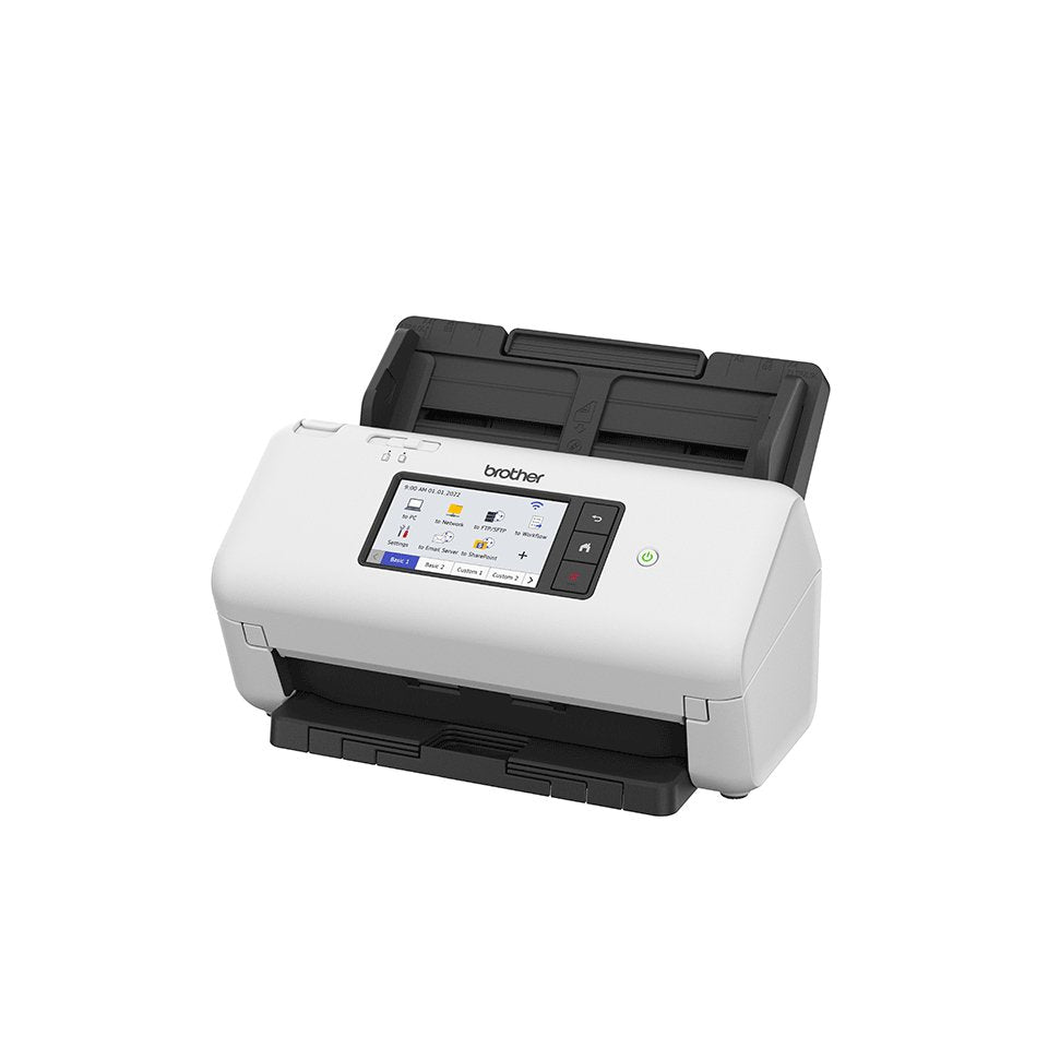 EAN 4977766814737 - Brother ADS-4700W ADF + escáner alimentado por hojas 600 x 600 DPI A4 Negro, Blanco imagen 1