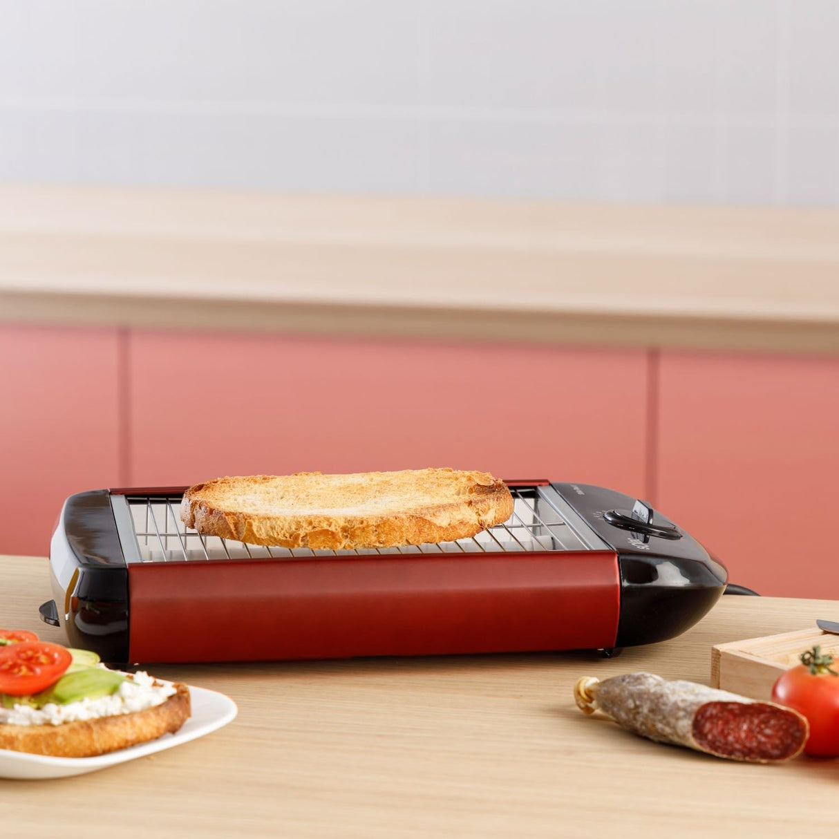EAN 8433766600627 - Solac Stillo Red 3 12 1 rebanada(s) 700 W Rojo imagen 6