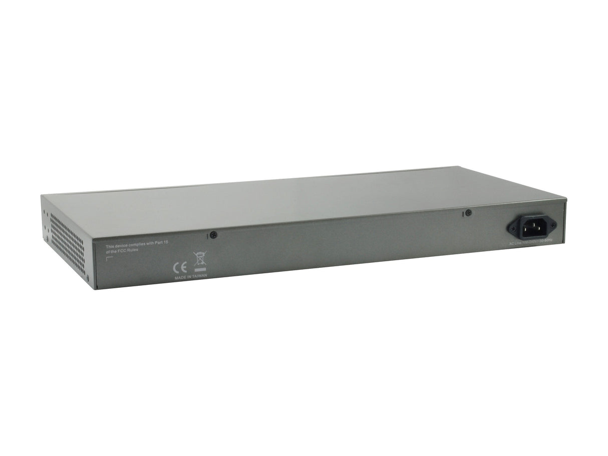 EAN 4015867198957 - LevelOne GEP-2651 switch Gestionado L3 Gigabit Ethernet (10/100/1000) Energía sobre Ethernet (PoE) Negro imagen 2