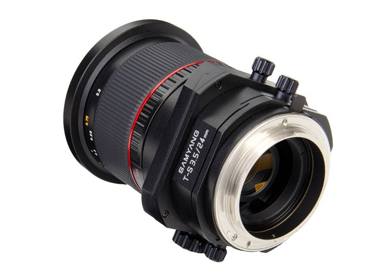 Samyang T-S 24mm 1:3.5 Ed As Umc Slr Objetivo Inclinación-Desplazamiento Negro