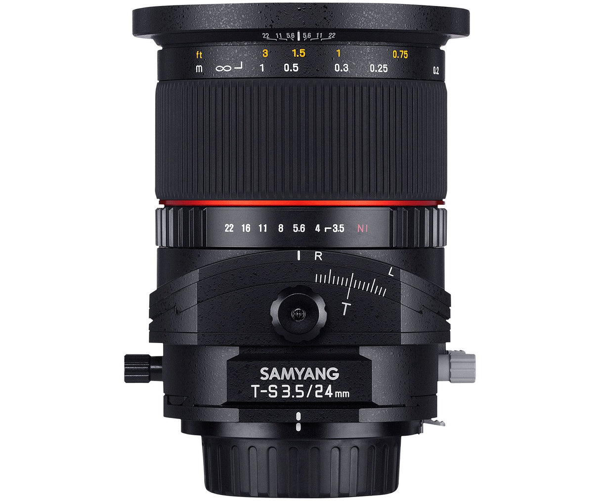 Samyang Tilt/Shift 24mm F/3.5 Ed As Ums, Nikon Ae Slr Objetivo Ancho Negro