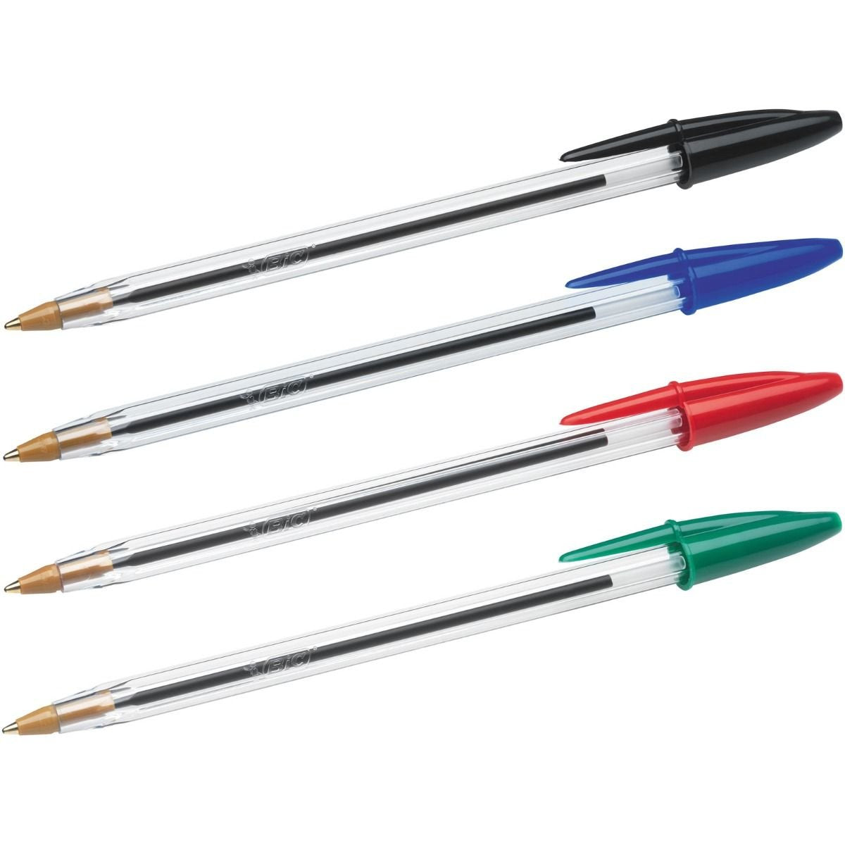 Bic Cristal Original Pack De 4 Boligrafos De Bola Colores Surtidos