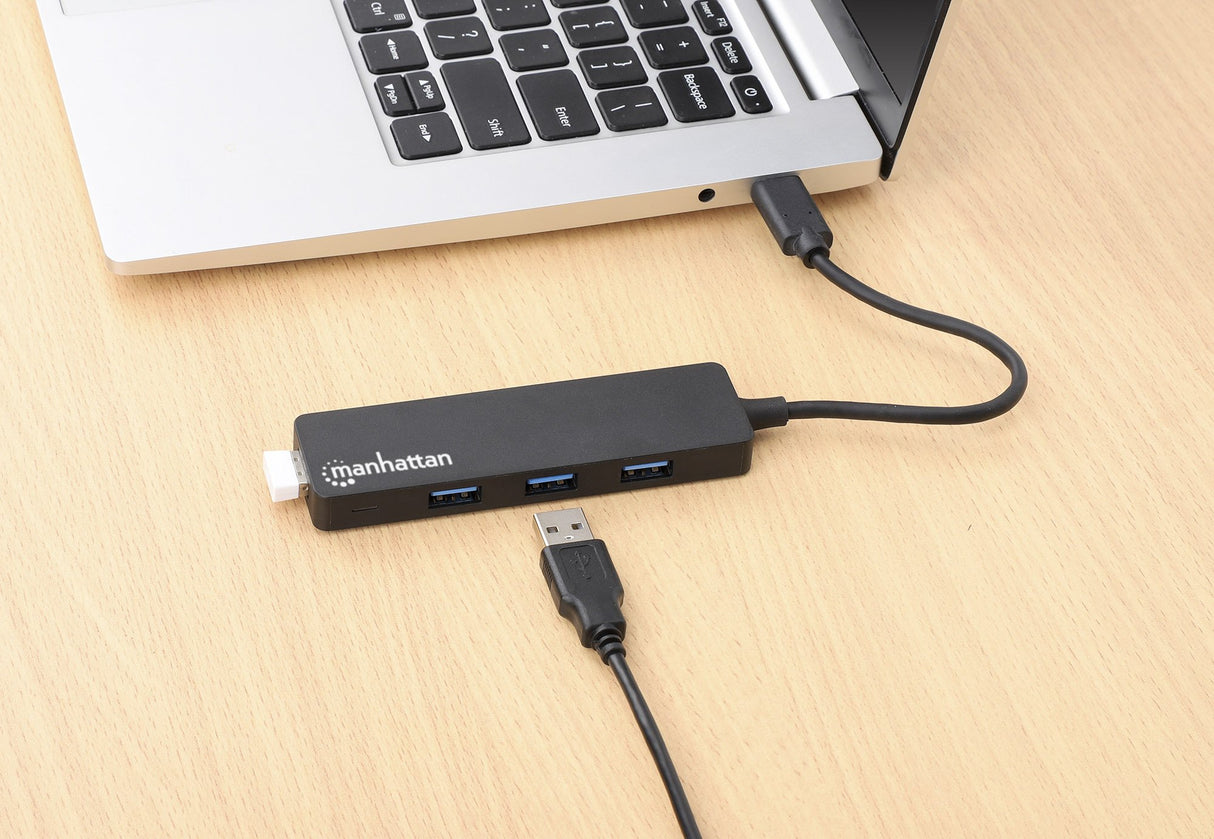 EAN 0766623164924 - Manhattan 164924 hub de interfaz USB 3.2 Gen 1 (3.1 Gen 1) Type-C 5000 Mbit/s imagen 5