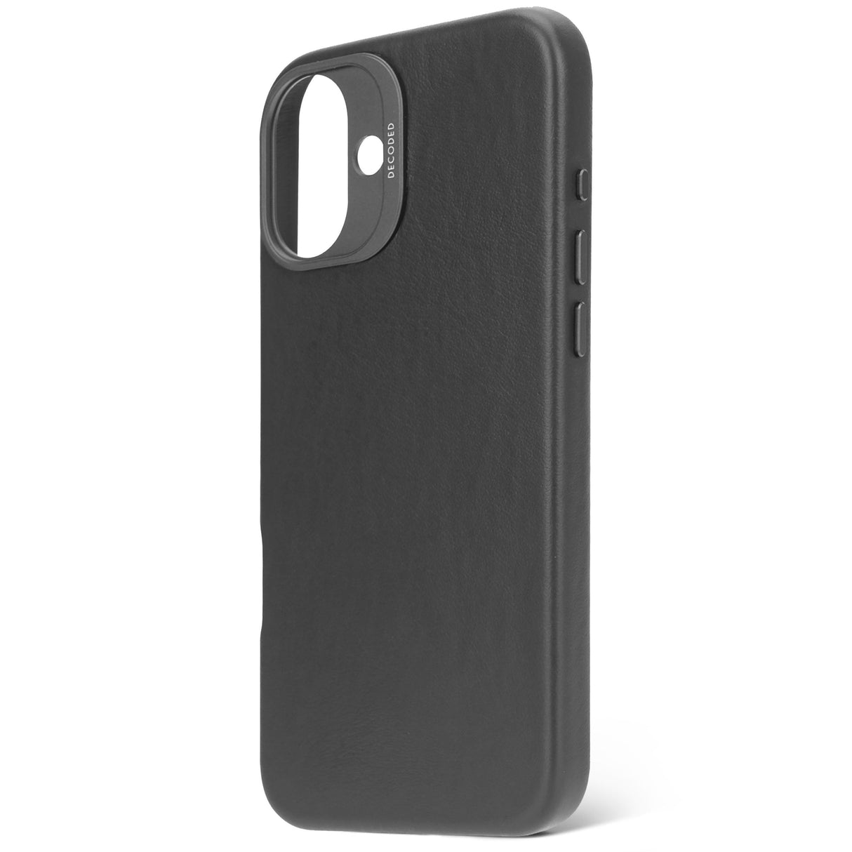 Decoded Leather Backcover Iphone 16 Plus Black