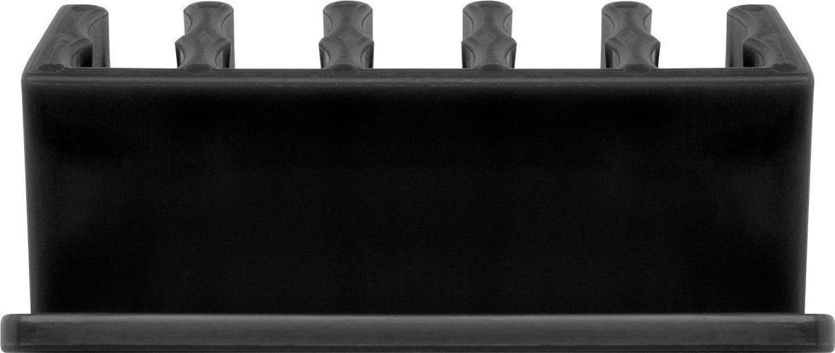 Goobay 70433 Organizador De Cables Escritorio 5-Slots Negro 2 Pieza(S)