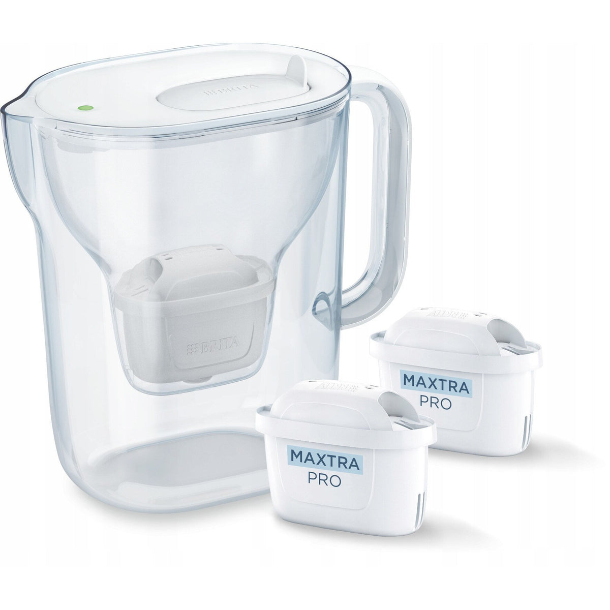 EAN 4006387146467 - Brita Style Essential + 2 Maxtra Pro Pure Performance Filtro de agua para jarra 2,4 L Transparente, Blanc imagen 3