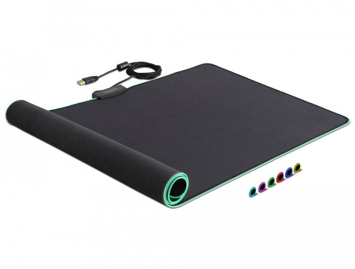 EAN 4043619125555 - DeLOCK 12555 alfombrilla para ratón Negro imagen 1