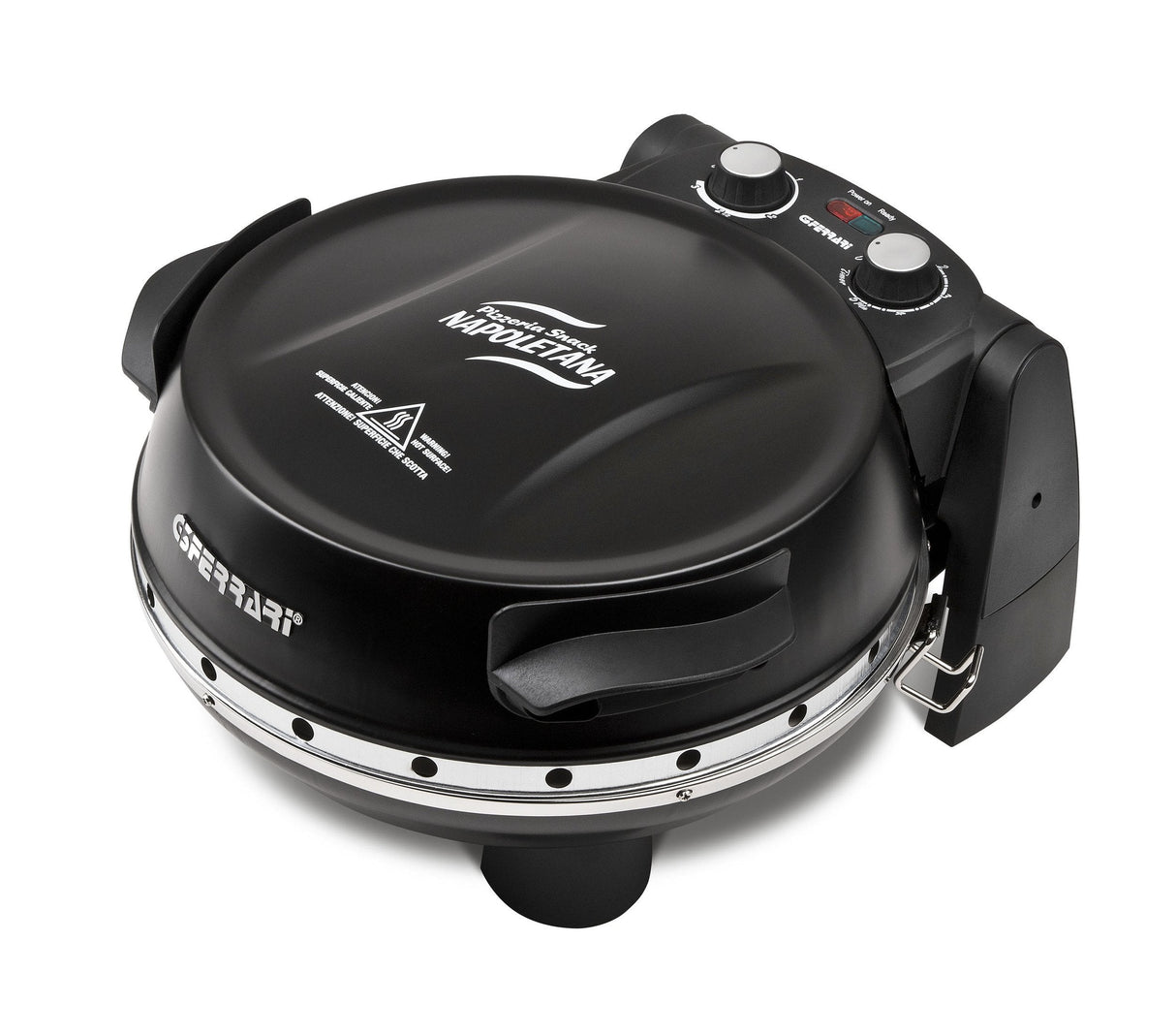 EAN 8056095877395 - G3 Ferrari Pizzeria Snack Napoletana fabricante de pizza y hornos 1 Pizza(s) 1200 W Negro imagen 5