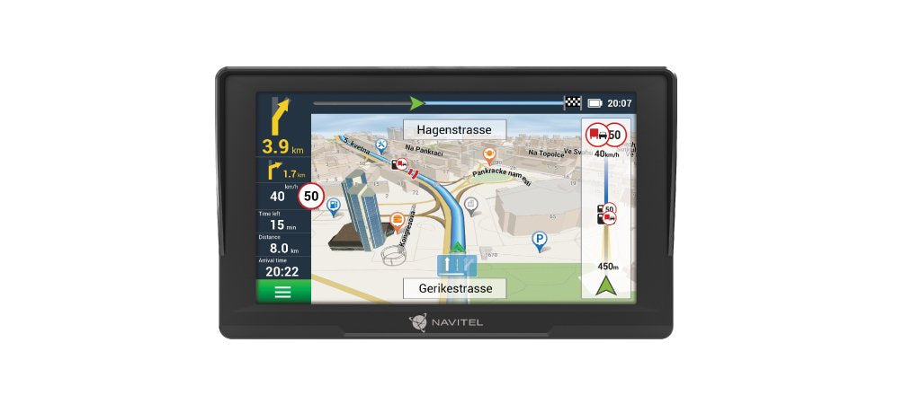 EAN 8594181744386 - Navitel E777 Truck navegador Fijo 17,8 cm (7") Pantalla táctil Negro imagen 3
