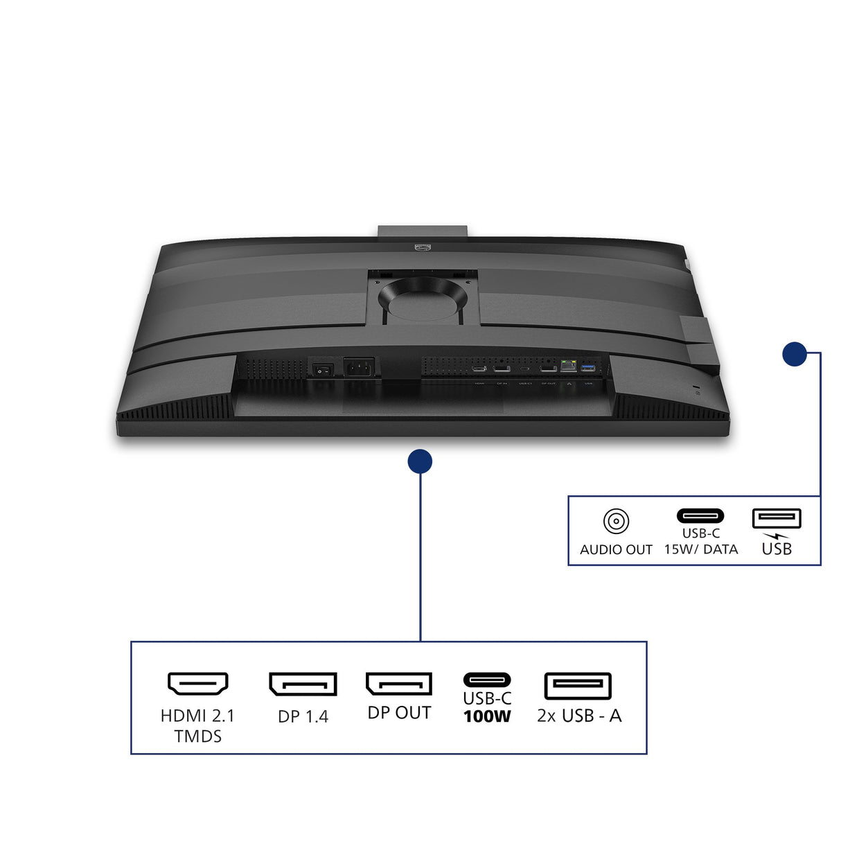 EAN 8721038007282 - Philips 4000 series 27B2U4601H/00 pantalla para PC 68,6 cm (27") 2560 x 1440 Pixeles Quad HD LCD Negro imagen 4